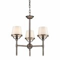 Elk Showroom Sutton Place 19'' Wide 3-Light Chandelier - Pewter 08060-AP